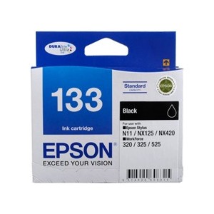 Epson 133 Genuine Black Ink T1331