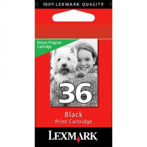 Lexmark No.36 Black Genuine Return Program Ink 18C2130A