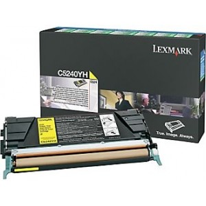 Lexmark C524 C532 C534 Yellow Prebate High Capacity Genuine Toner