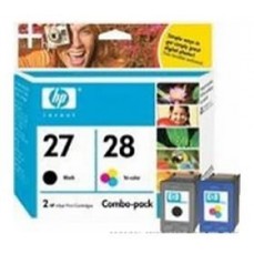HP Genuine 27 Black /28 Colour Ink Twin Pack