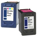 HP 56 Black & 57 Colour Compatible Value Pack