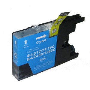 Brother Compatible LC-77XL Cyan Ink Cartridge