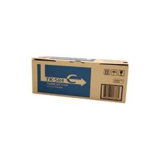 Kyocera TK584C Genuine Cyan Toner