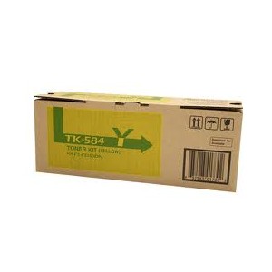 Kyocera TK584Y Genuine Yellow Toner