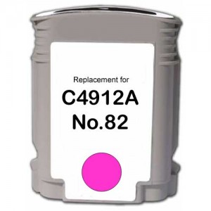  HP No.82 Magenta Ink Cartridge C4912A
