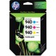 HP 940XL Genuine (C,M,Y) Colour Value Pack
