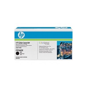 HP Genuine CE260X High Yield Black Toner