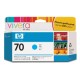 HP No.70 Cyan Ink Cartridge C9452A