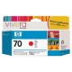 HP No.70 Red Ink Cartridge C9456A