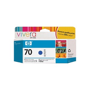HP No.70 Blue Ink Cartridge C9458A