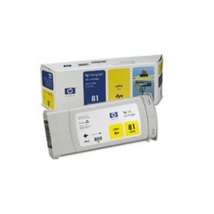 HP No.81 Yellow Dye C4933A Ink Cartridge
