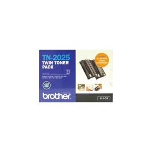 Brother TN2025 Black Toner Twin Pack