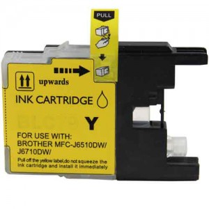 Brother Compatible LC40 Yellow Ink Cartridge
