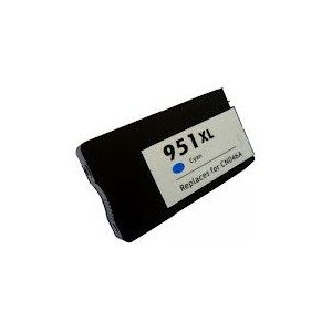 HP Compatible 951XL (CN046AA) Cyan Ink Cartridge 