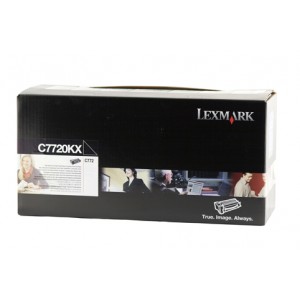 Lexmark C772 Black Extra High Yield Prebate Toner C7720KX
