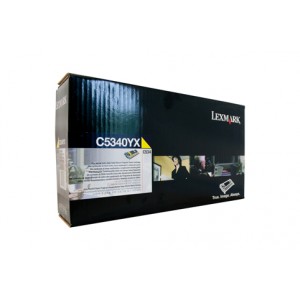 Lexmark C534 Yellow Prebate Extra High Capacity Genuine Toner