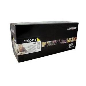 Lexmark C752 C760 C762 X762 Yellow HY Prebate Toner 15G042Y