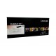 Lexmark E462 Black Prebate Genuine Toner