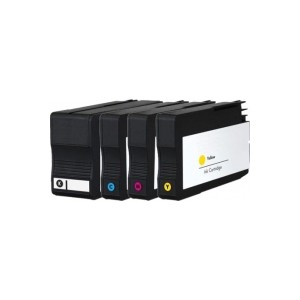 HP 4 Pack 932XL BK 933XL (C,M,Y) Compatible Ink Set