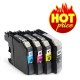 Brother Compatible LC133 Black & Colour Value Pack
