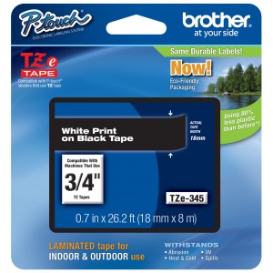Brother TZE-345 Labelling Tape