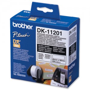 Brother DK11201 White Roll