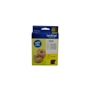 Brother LC233 Yellow Ink Cartridge