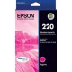 Epson 220 Genuine Magenta Ink Cartridge Standard Yield
