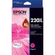 Epson 220 Genuine HY Magenta Ink Cartridge Standard Yield