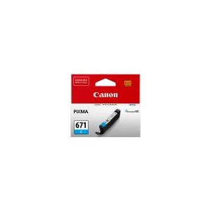 Canon Genuine CLI671 Cyan Ink Cartridge