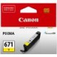 Canon Genuine CLI671 Yellow Ink Cartridge