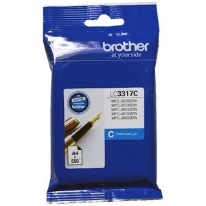 Brother LC3317 Cyan Genuine Ink Cartridge