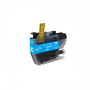 Brother Compatible LC3319 Cyan Ink Cartridge - 1500 pages