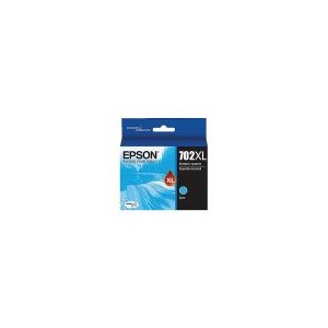 Epson Genuine 702xl Cyan Ink Cartridge