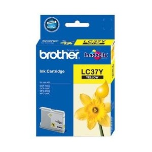 Brother Genuine LC37 Yellow Ink
