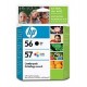 HP 56 Black / 57 Tri-colour Genuine Ink Value Pack
